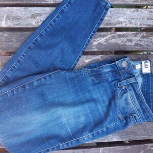 dark blue indigo skinny jeans PAIGE